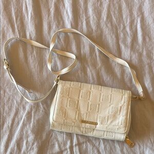 Steve Madden Cream Crossbody Bag